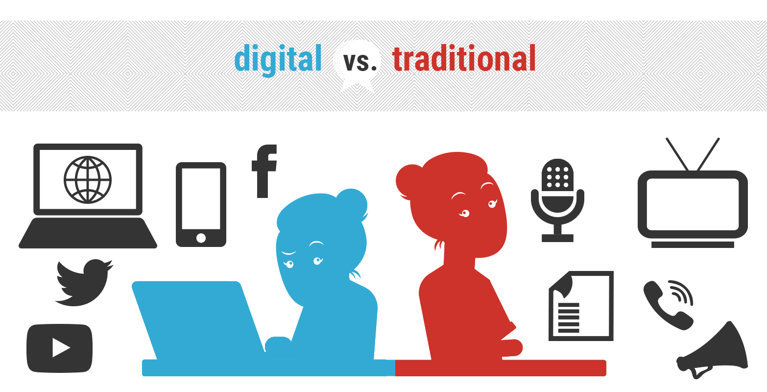 Read more about the article Is Digital or Traditional Marketing Better for Your Business?